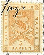 Bern - Stempelmarke