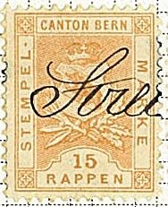 Bern - Stempelmarke