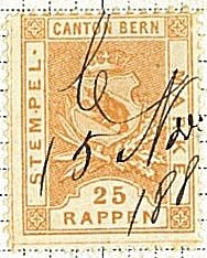 Bern - Stempelmarke