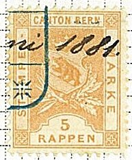 Bern - Stempelmarke