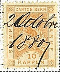 Bern - Stempelmarke