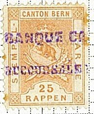 Bern - Stempelmarke