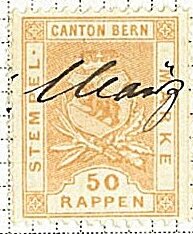 Bern - Stempelmarke
