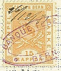 Bern - Stempelmarke