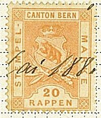 Bern - Stempelmarke