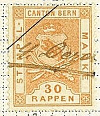 Bern - Stempelmarke