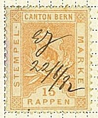Bern - Stempelmarke