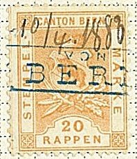Bern - Stempelmarke