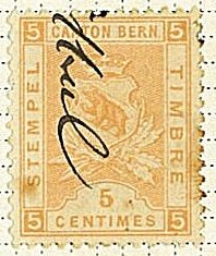 Bern - Stempelmarke