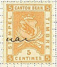 Bern - Stempelmarke