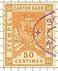 Bern - Stempelmarke