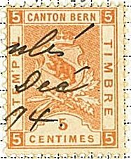 Bern - Stempelmarke