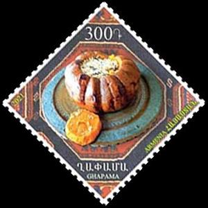 Stamp, Traditional Cuisine : Ghapama, Armenia,  , Gastronomy