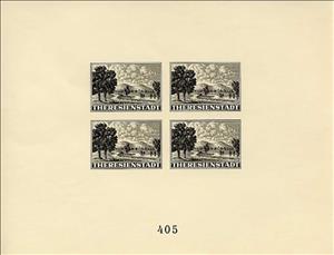 Souvenir Sheet, Red Cross block 1, Bohemia and Moravia,  , Red Cross and Red Crescent