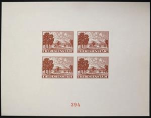 Souvenir Sheet, Red Cross block 2, Bohemia and Moravia,  , Red Cross and Red Crescent