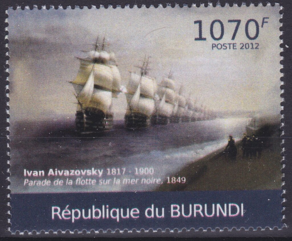 "Parade of the Black Sea Fleet" (1849)