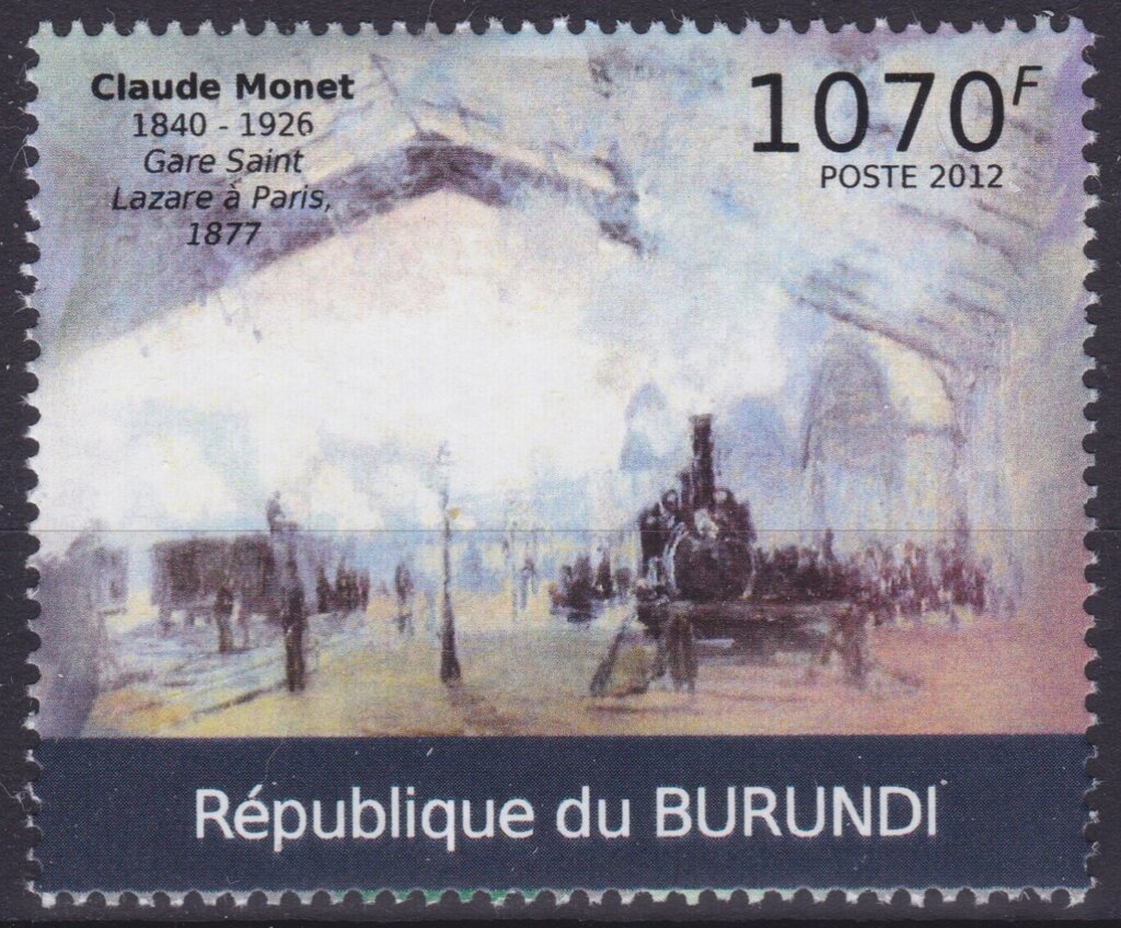 "Saint-Lazare Station" (1877)