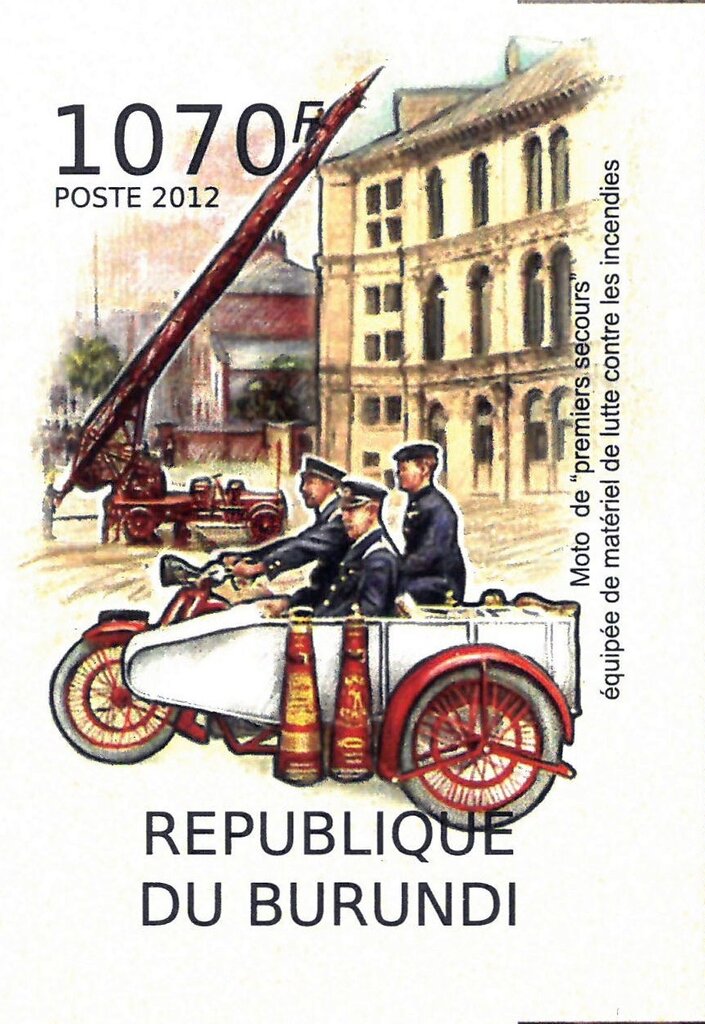 Moto de "premiers secours"