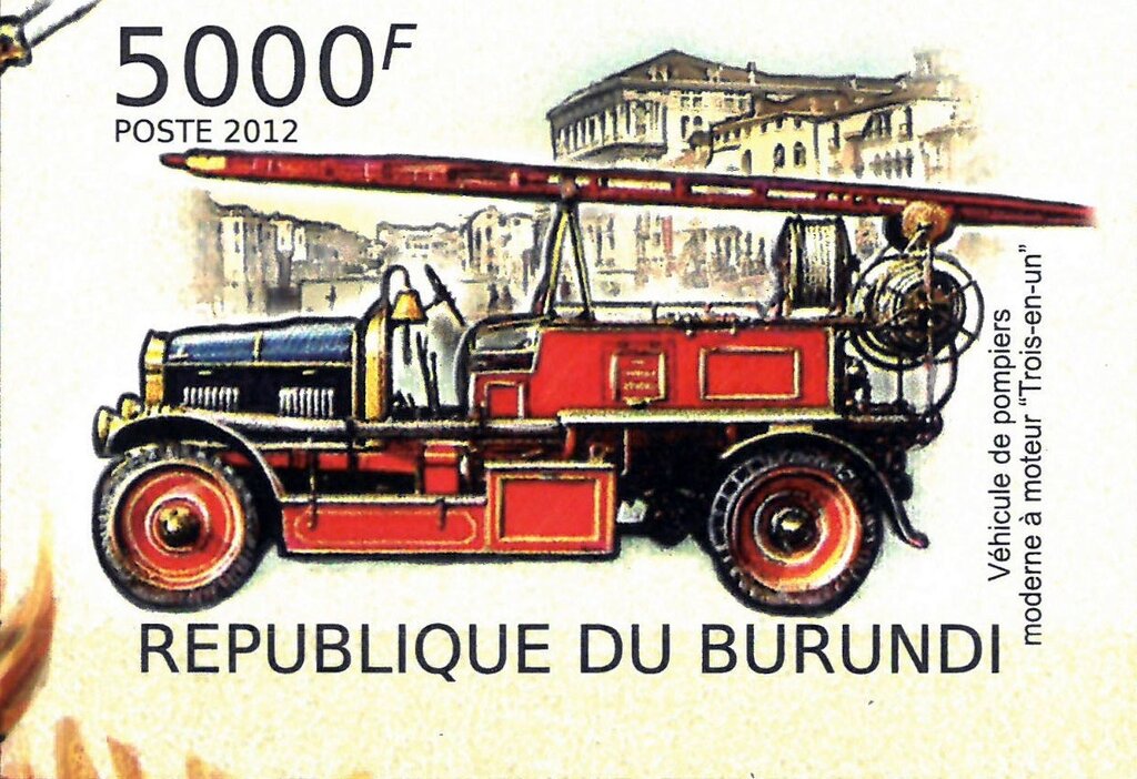 Vehicule de pompiers