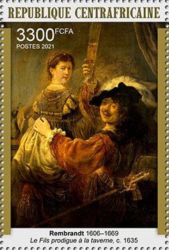 "The Prodigal Son in the Brothel" (c. 1635)