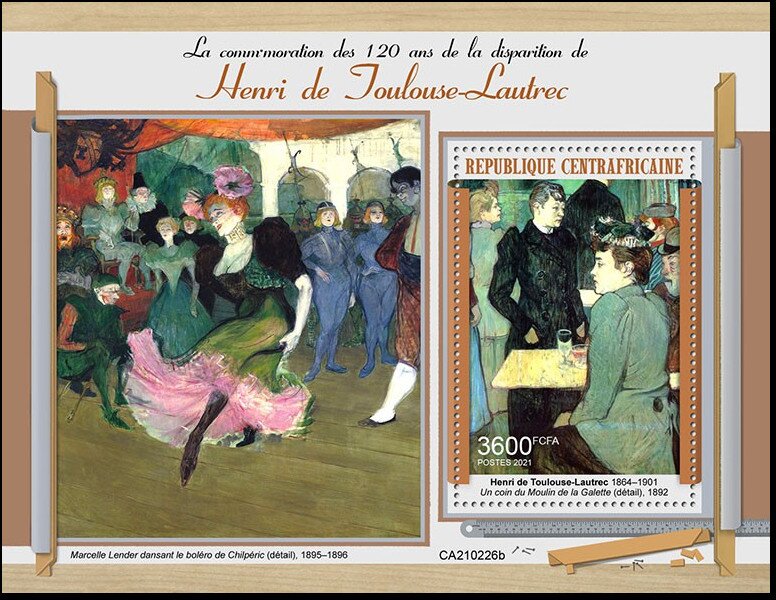 120th Memorial Anniversary of Henri de Toulouse-Lautrec