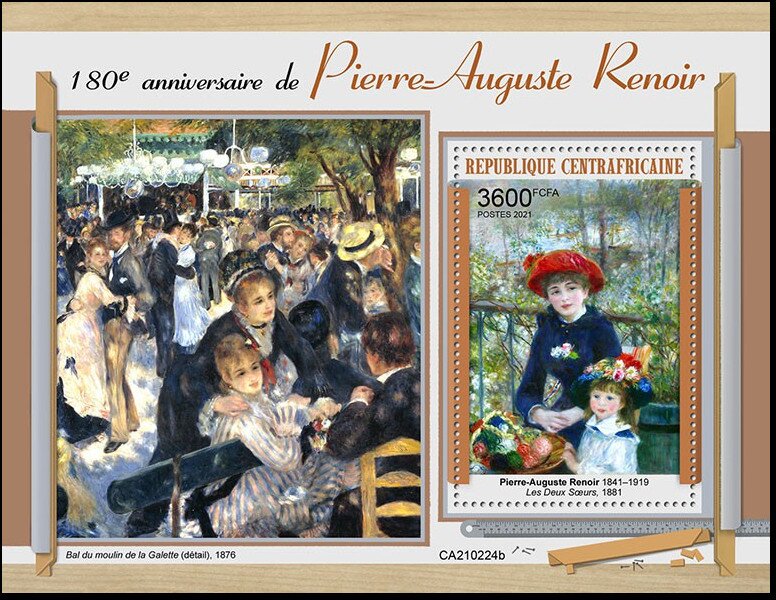 180th Birth Anniversary of Pierre Auguste Renoir
