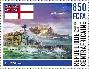 British Warship HMS Hood