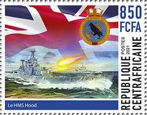 British Warship HMS Hood