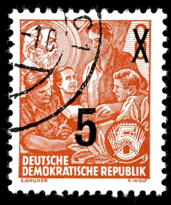 Definitives overprinted