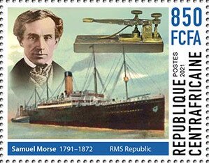 Samuel Morse (1791-1872) / RMS Republic