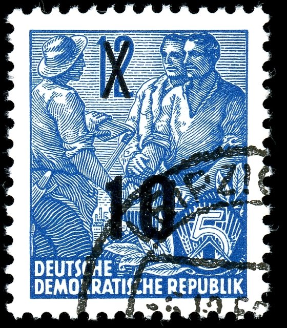 Definitives overprinted