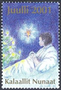 Stamp, Christmas 2001, Cinderellas,  , Christmas