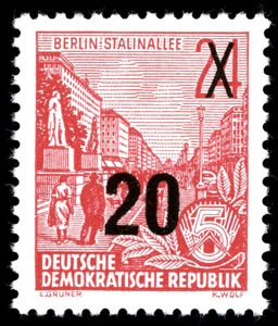 Definitives overprinted