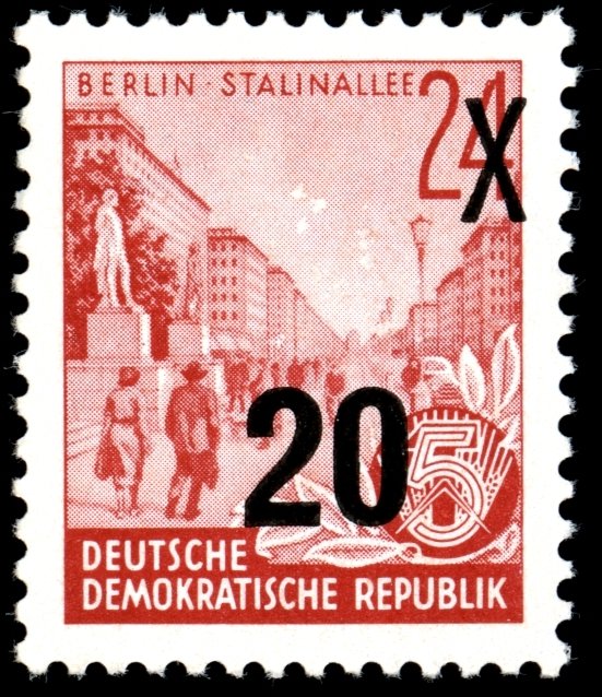 Definitives overprinted