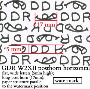Definitives overprinted
