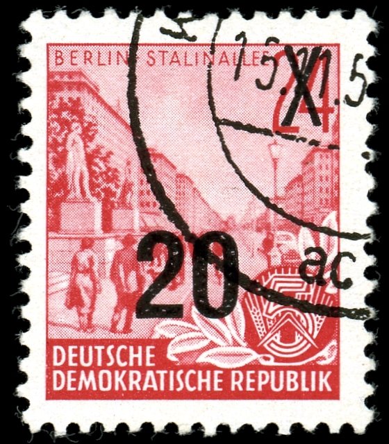 Definitives overprinted