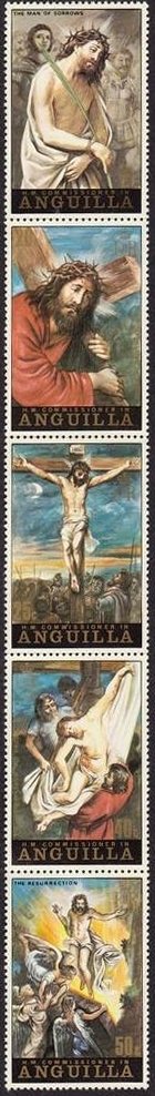 Strip of 5, Easter