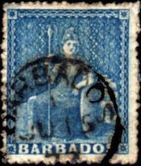 Britannia seated