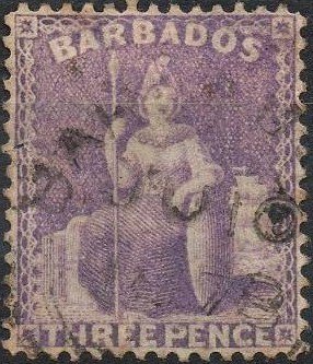 Britannia seated