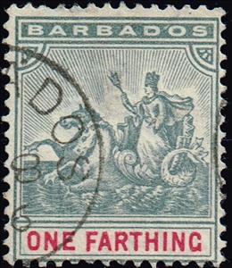 Stamp, Definitives, Barbados,  