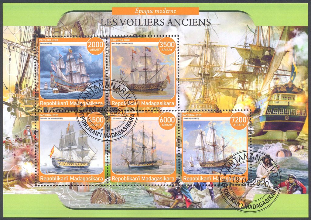 Old Sailboats (Modern Era)