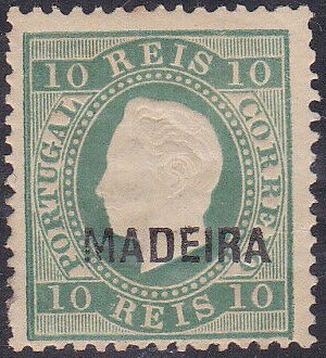 D. Luís I, Perforated