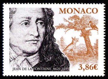 Jean De La Fontaine, Writer, 400th Anniversary of Birth