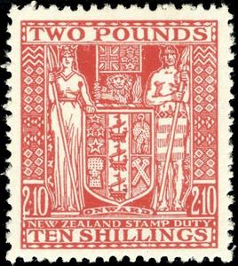 Stamp, Coat of Arms, New Zealand,  , Coats of Arms