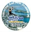 Stamp, A J hacket Bungay Jumping 2, Personalized and Private Mail Stamps,  , Landscapes, Round Stamps, Tourism