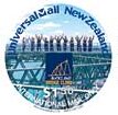Stamp, Auckland Bridge Climb, Personalized and Private Mail Stamps,  , Bridges, Freeclimbing, Round Stamps, Sports