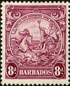 Stamp, Definitives, Barbados,  