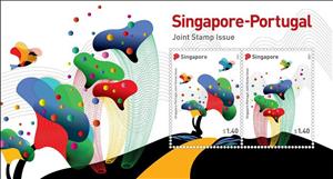 Souvenir Sheet, Singapore-Portugal Joint Issue, Singapore,  , Joint Issues