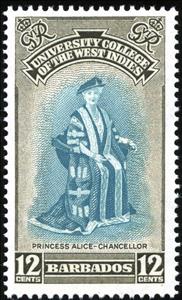 Stamp, University of West Indies, Barbados,  , Universities