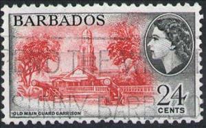 Stamp, The Old Main Guard Garrison, Barbados,  , Government Buildings, Buildings